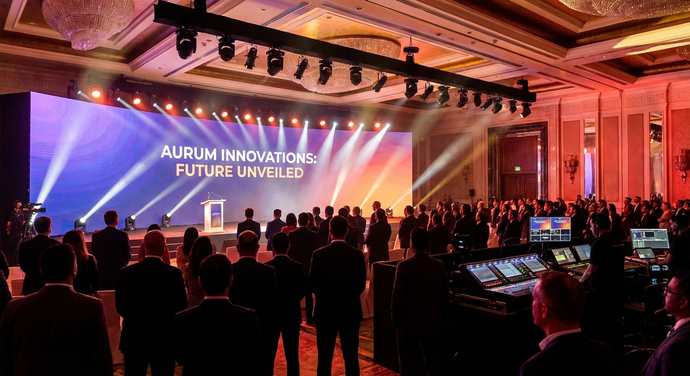 Lancement produit - Location vidéoprojecteur Hôtel Ritz Paris