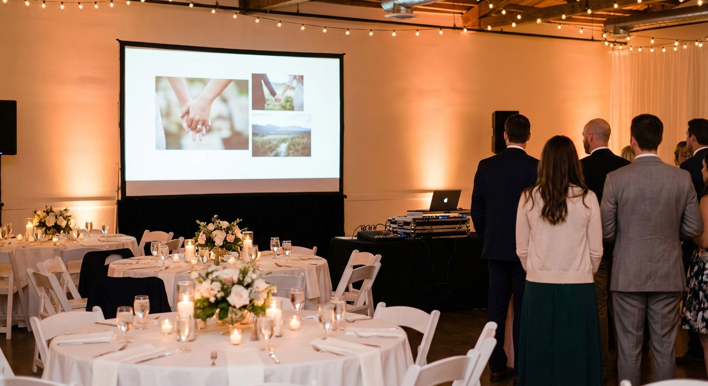 Mariages & Célébrations - Location vidéoprojecteur