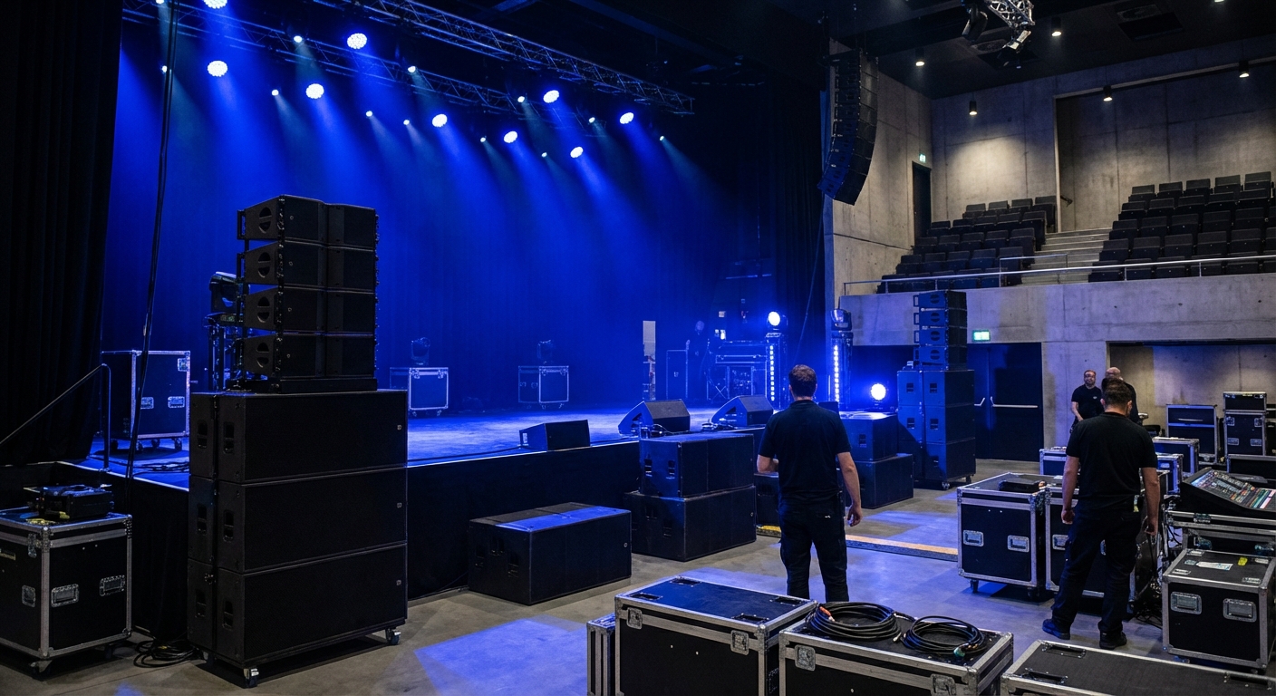 Système sono pour événement professionnel - Conférence séminaire mariage