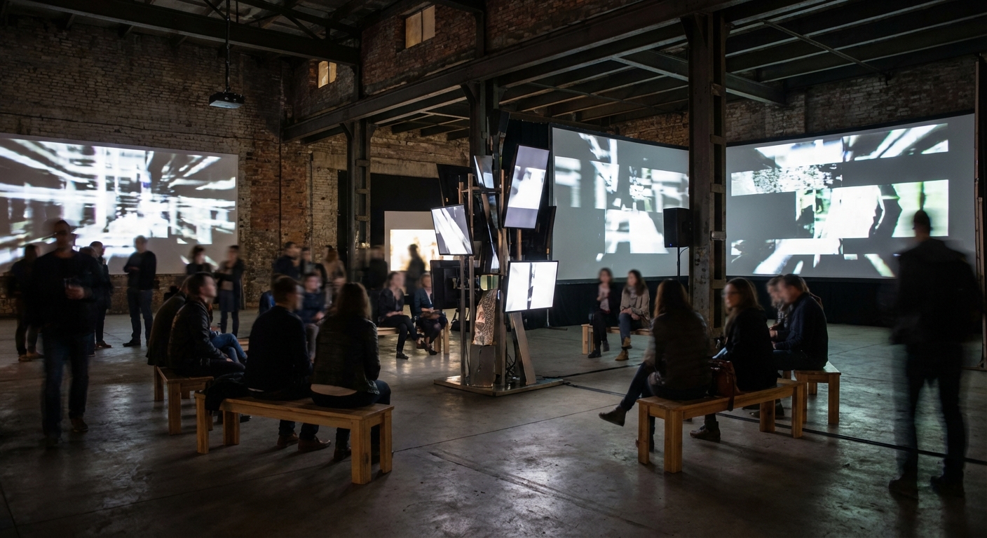 Séminaire Le 6b Saint-Denis - Installation artistique
