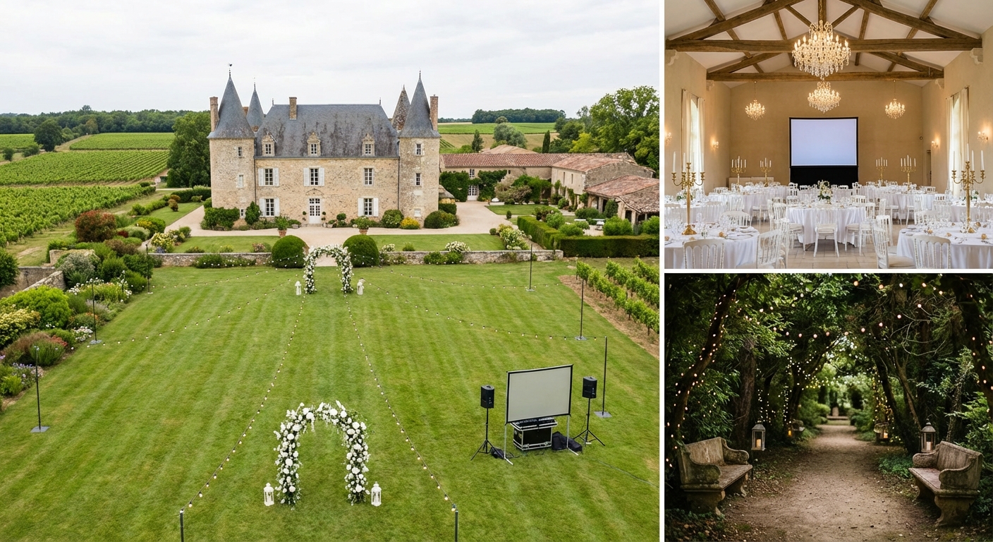 Mariage Château de la Chesnaie Cergy