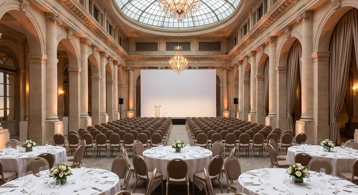 Conférence internationale Palais Brongniart Paris - Location vidéoprojecteur