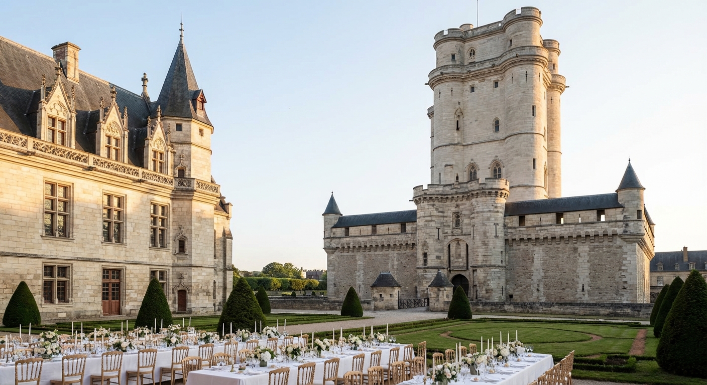 Location vidéoprojecteur Val-de-Marne - Château de Vincennes